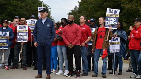 Auto workers strike would test Biden’s assertion he’s the ‘most pro-union president in US history’